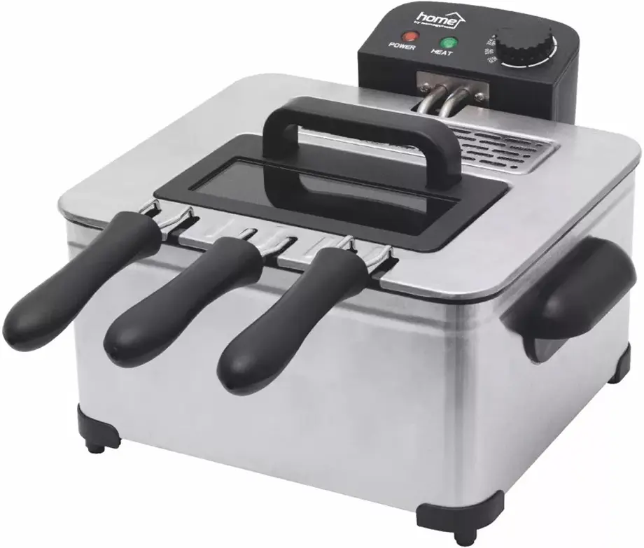 Фритюрница Home HGOLS5 (Inox/Black)