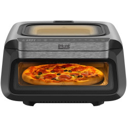 Friteuza cu aer cald pentru pizza iHunt Bro Pizza Ultra Fast (Black)