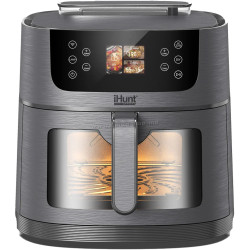 Friteuza cu aer cald iHunt Bro AI Steam 8L (Silvery Grey)