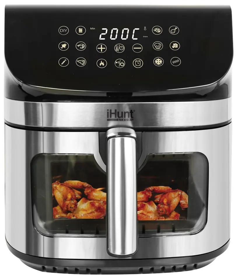 Аэрофритюрница iHunt Bro Air Fryer Ultra (Silver/Grey)