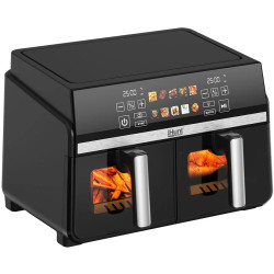Friteuza cu aer cald iHunt Bro Dual 10L (Black/Inox) Thumb