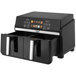 Friteuza cu aer cald iHunt Bro Dual 10L (Black/Inox) Thumb