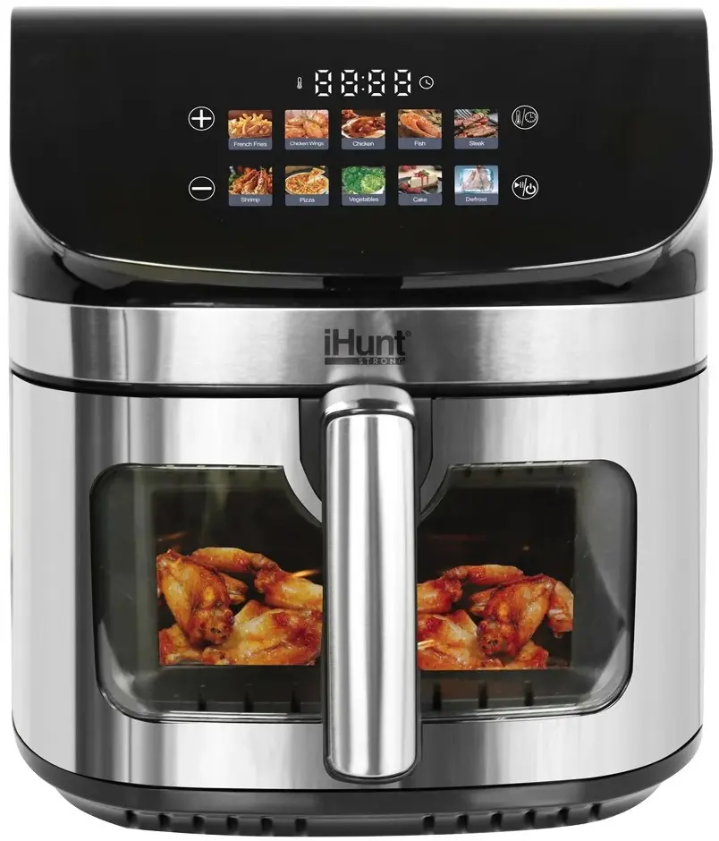 Аэрофритюрница iHunt Bro II Ultra 9L (Inox/Black)
