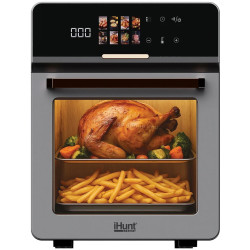 Friteuza cu aer cald iHunt Bro Oven 18L (Inox/Black)