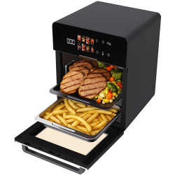 Friteuza cu aer cald iHunt Bro Oven 18L (Inox/Black) Thumb