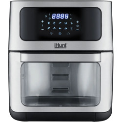 Friteuza cu aer cald iHunt Bro Rotary 12L (Inox/Black) Thumb