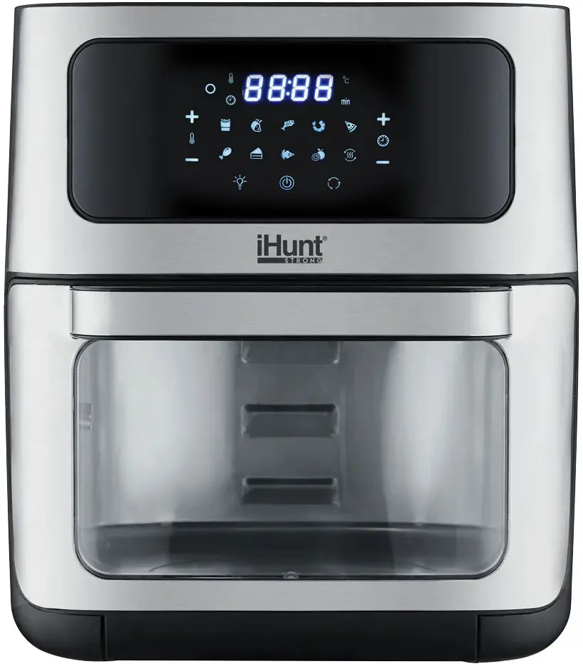 Friteuza cu aer cald iHunt Bro Rotary 12L (Inox/Black)