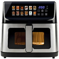 Friteuza cu aer cald iHunt Bro Ultra 11L (Inox/Black) Thumb