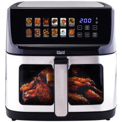 Friteuza cu aer cald iHunt Bro Ultra 11L (Inox/Black)