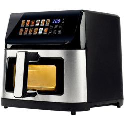 Friteuza cu aer cald iHunt Bro Ultra 11L (Inox/Black) Thumb