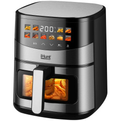 Friteuza cu aer cald iHunt Bro Ultra 6.5L (Inox/Black) Thumb