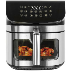 Friteuza cu aer cald iHunt Bro Ultra 9L (Inox/Black)
