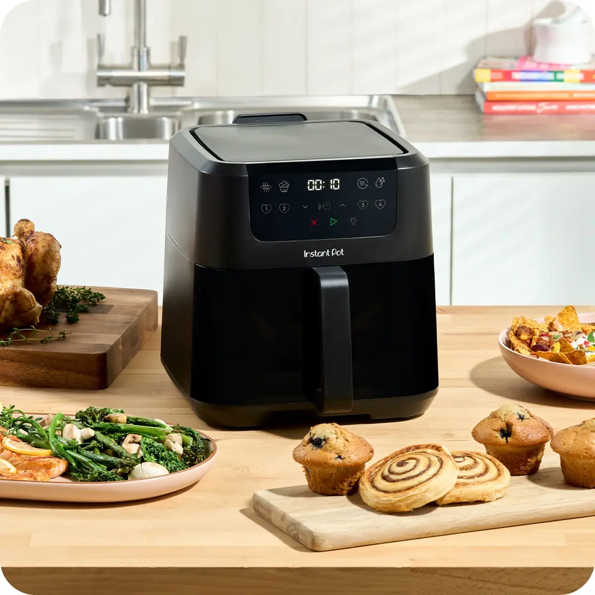 Friteuza cu aer cald Instant Pot Vortex Compact 140-3083-01-EU (Black) - 4