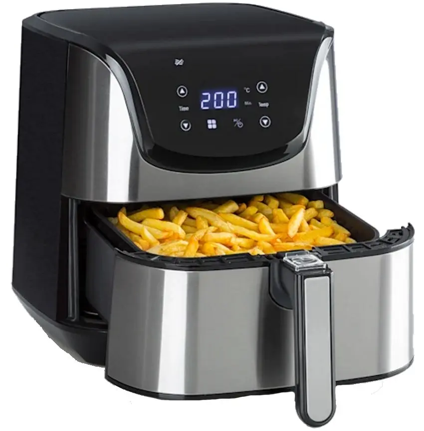 Friteuza cu aer cald Klarstein AeroVital Deluxe 10032849 (Black/Inox)