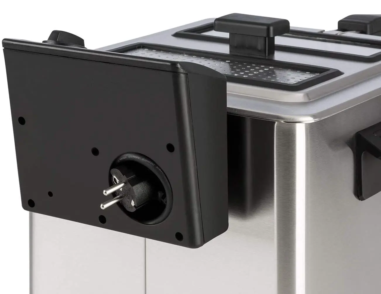 Фритюрница Klarstein Family Fry 10033342 (Inox/Black)