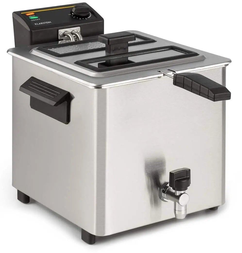 Фритюрница Klarstein Family Fry 10033342 (Inox/Black)