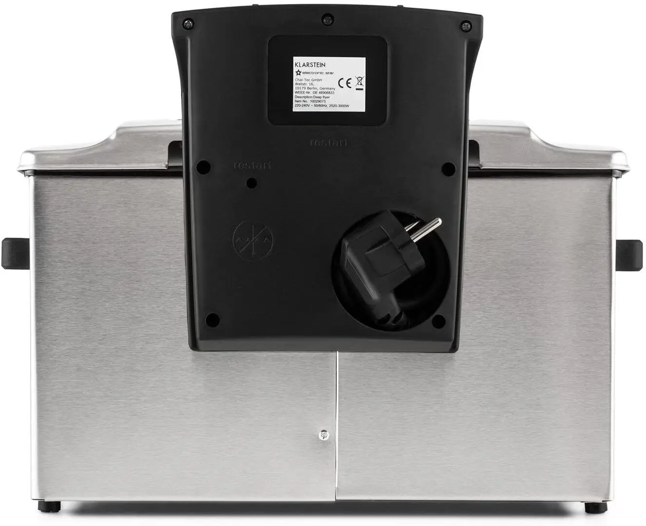 Friteuză Klarstein QuickPro XXL 3000 (Inox/Black)