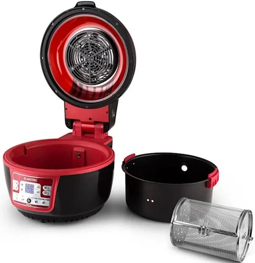 Aero-friteuza Klarstein VitAir Turbo 10028289 (Black/Red)