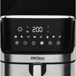 Friteuza cu aer cald Kraft&Dele KD4101 (Black/Silver) Thumb