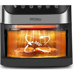 Friteuza de aer cald Kraft&Dele KD4108 (Black/Inox) Thumb