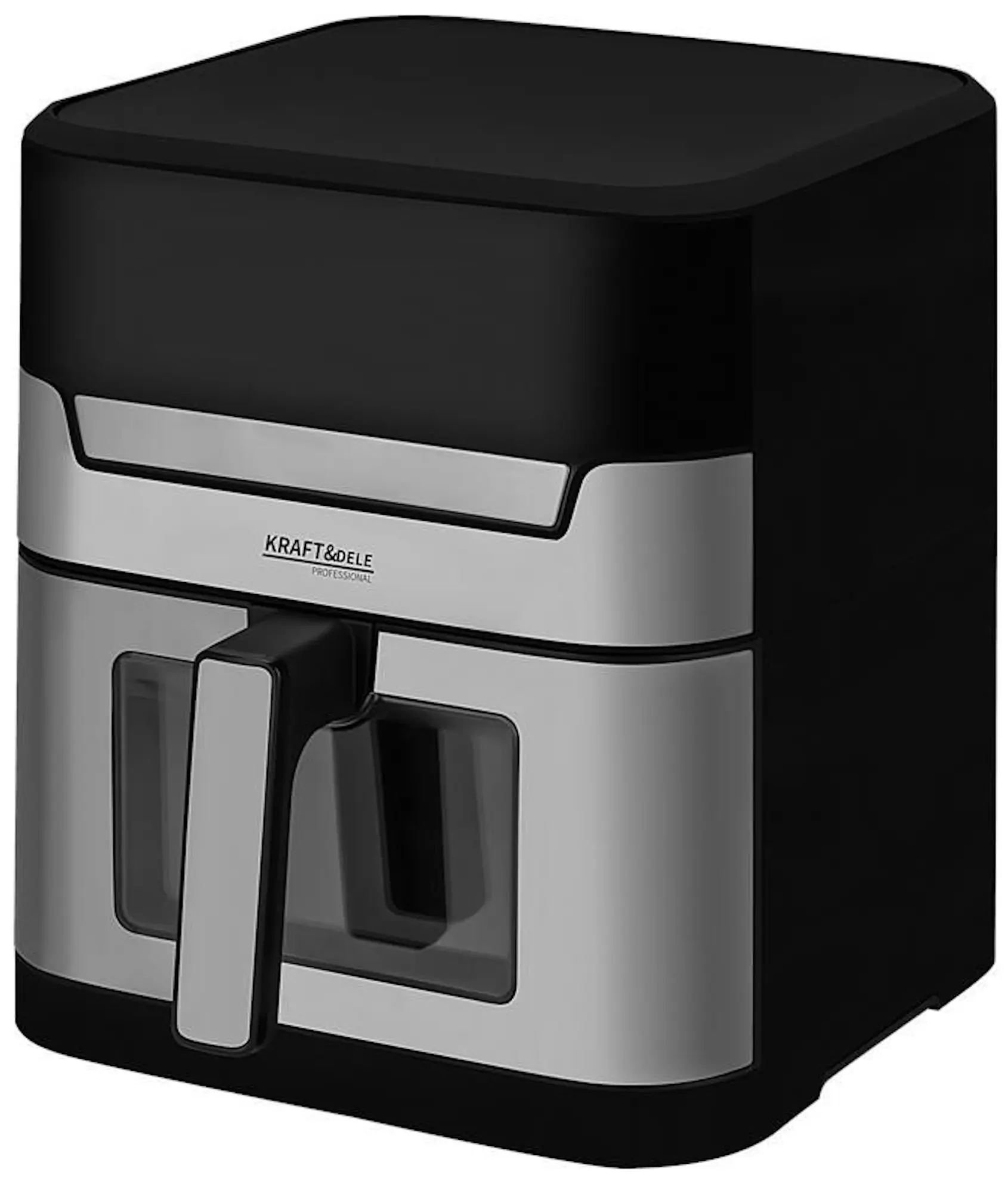 Friteuza cu aer cald Kraft&Dele KD4109 (Black/Silver)