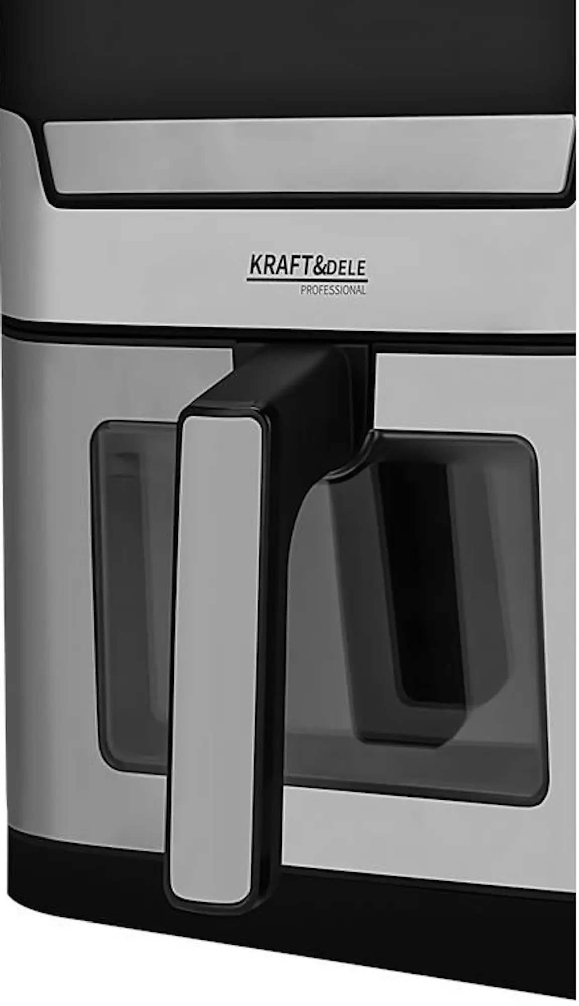 Friteuza cu aer cald Kraft&Dele KD4109 (Black/Silver)