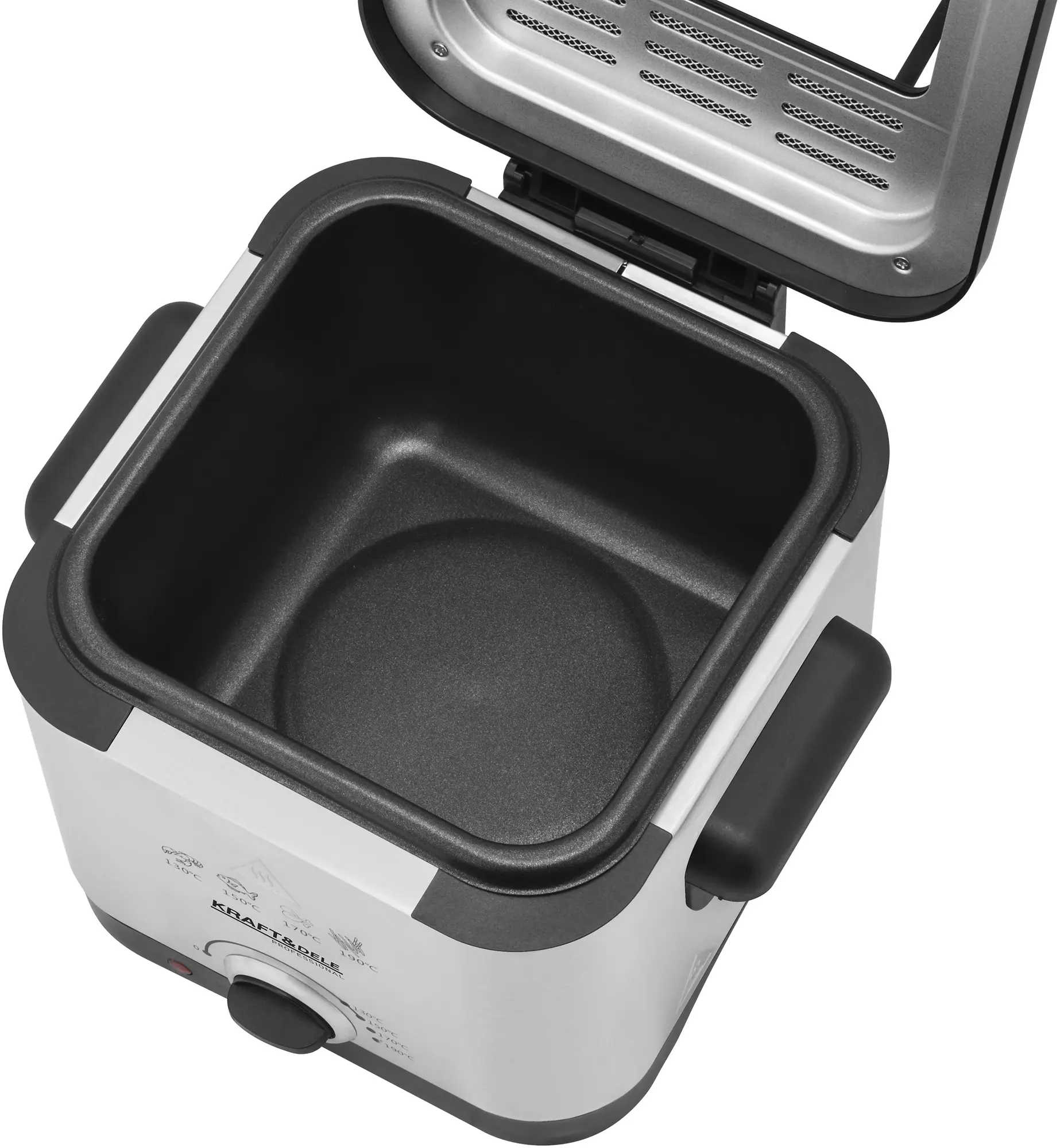 Фритюрница Kraft&Dele KD4330 (Inox/Black) - 5