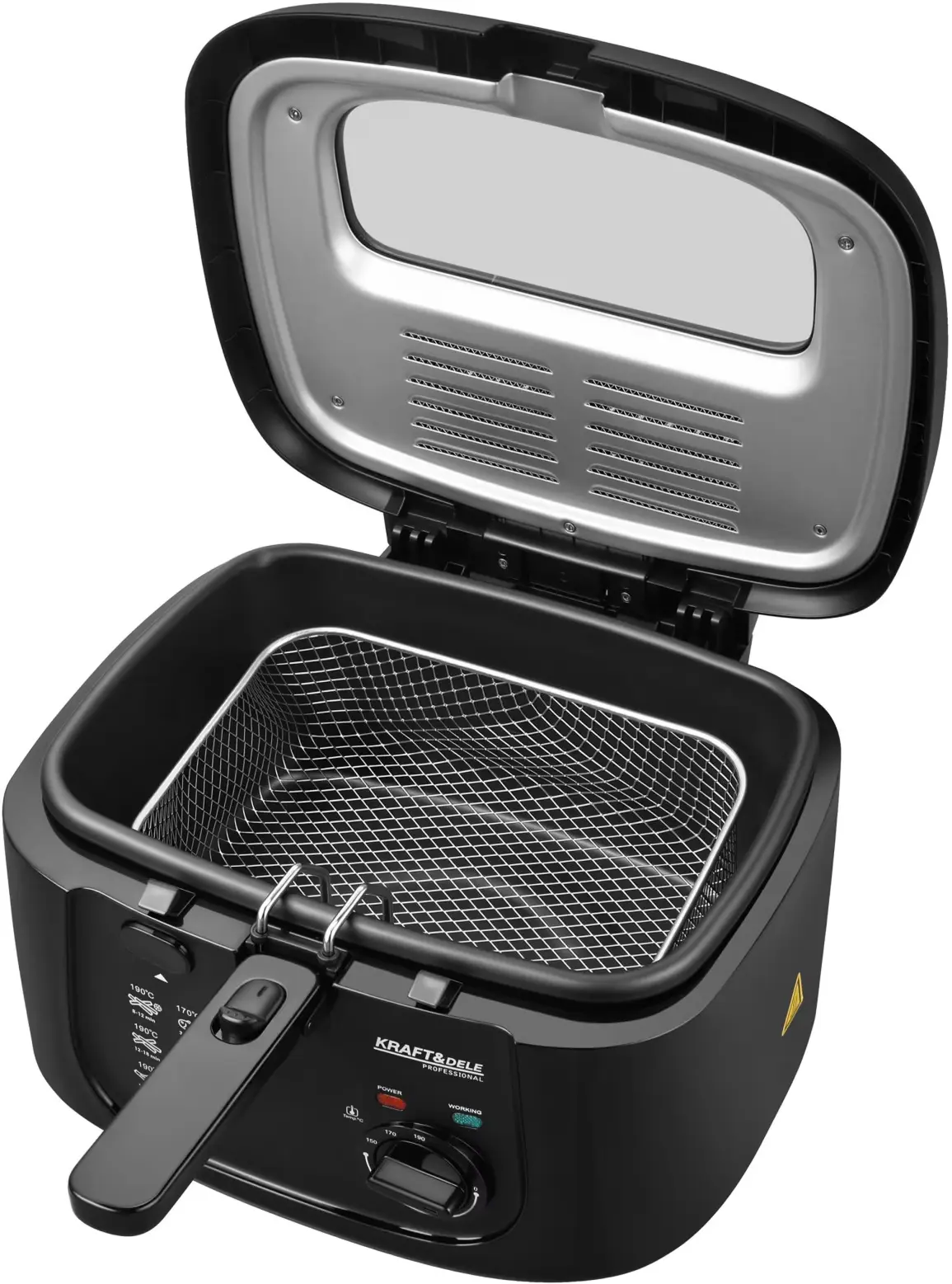 Фритюрница Kraft&Dele KD4332 (Black) - 3