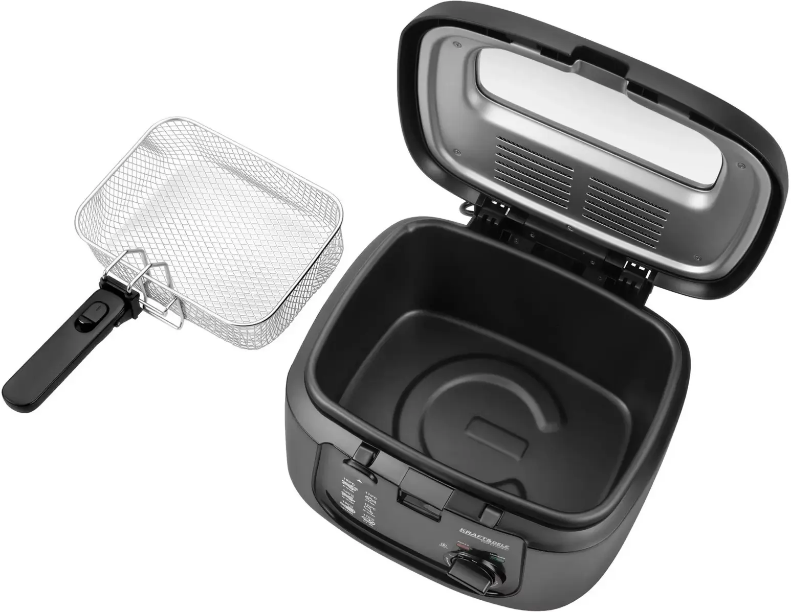 Фритюрница Kraft&Dele KD4332 (Black) - 4