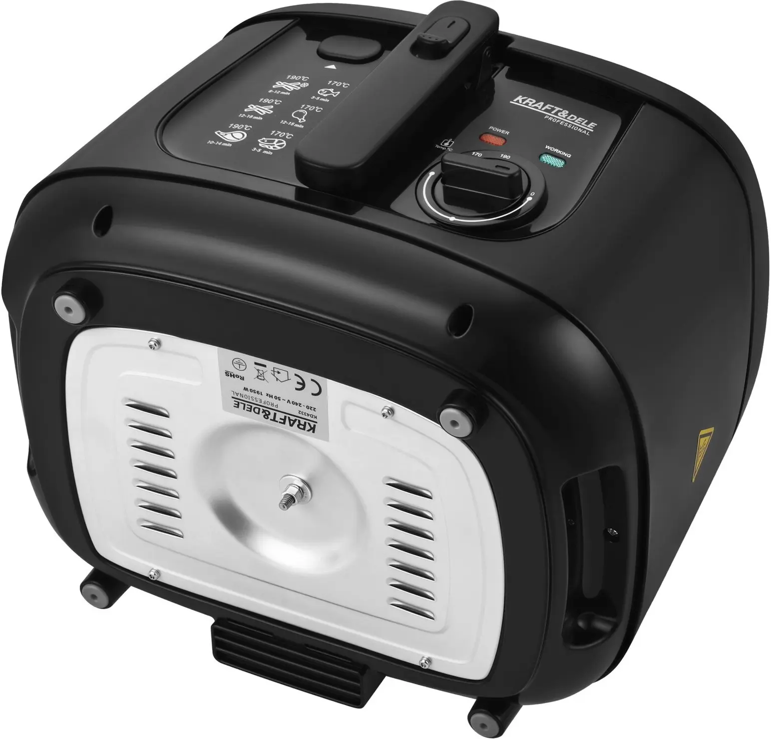 Фритюрница Kraft&Dele KD4332 (Black) - 5