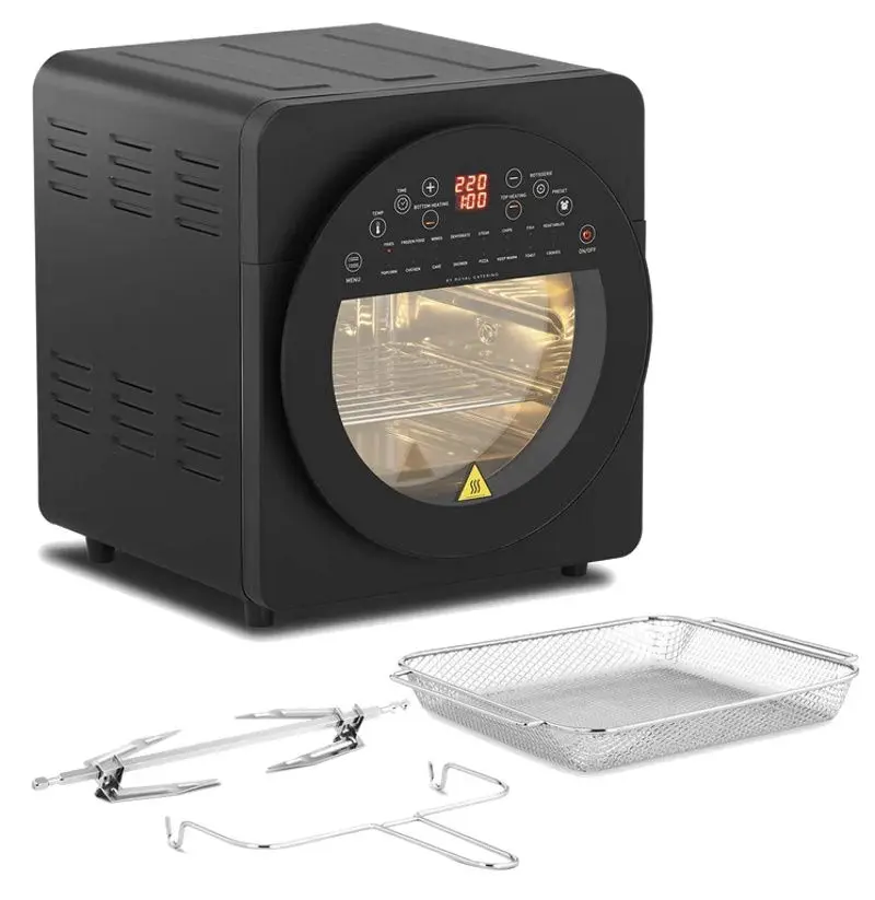 Friteuza cu aer cald Leacco AF016 (Silver/Grey)