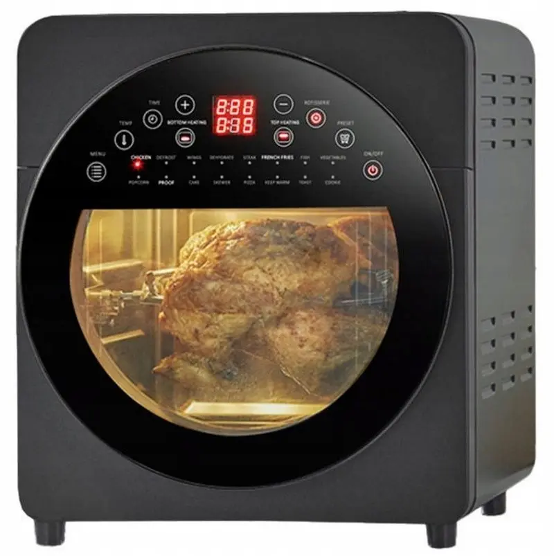 Friteuza cu aer cald Leacco AF016 (Silver/Grey)