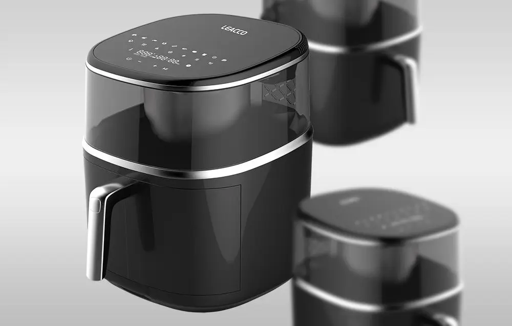 Аэрофритюрница Leacco AF017 (Black) - 4