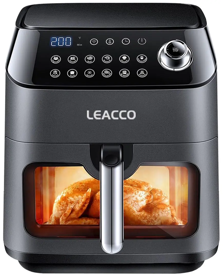 Friteuza cu aer cald Leacco AF020 (Grey)