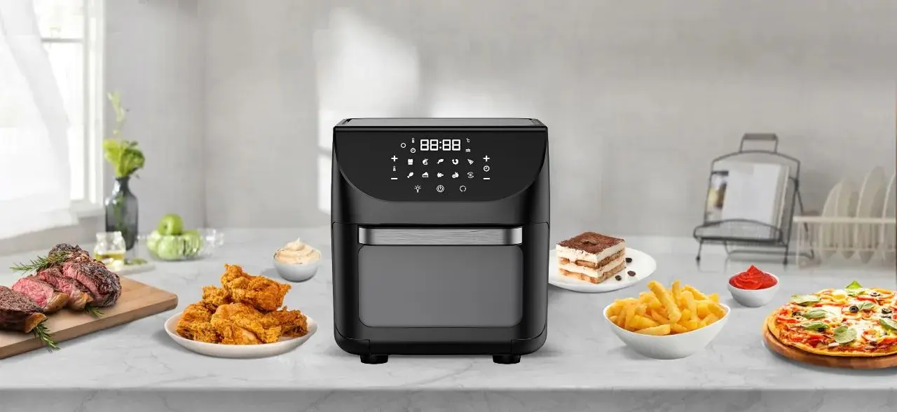 Friteuza cu aer cald Leacco AF103 (Black)