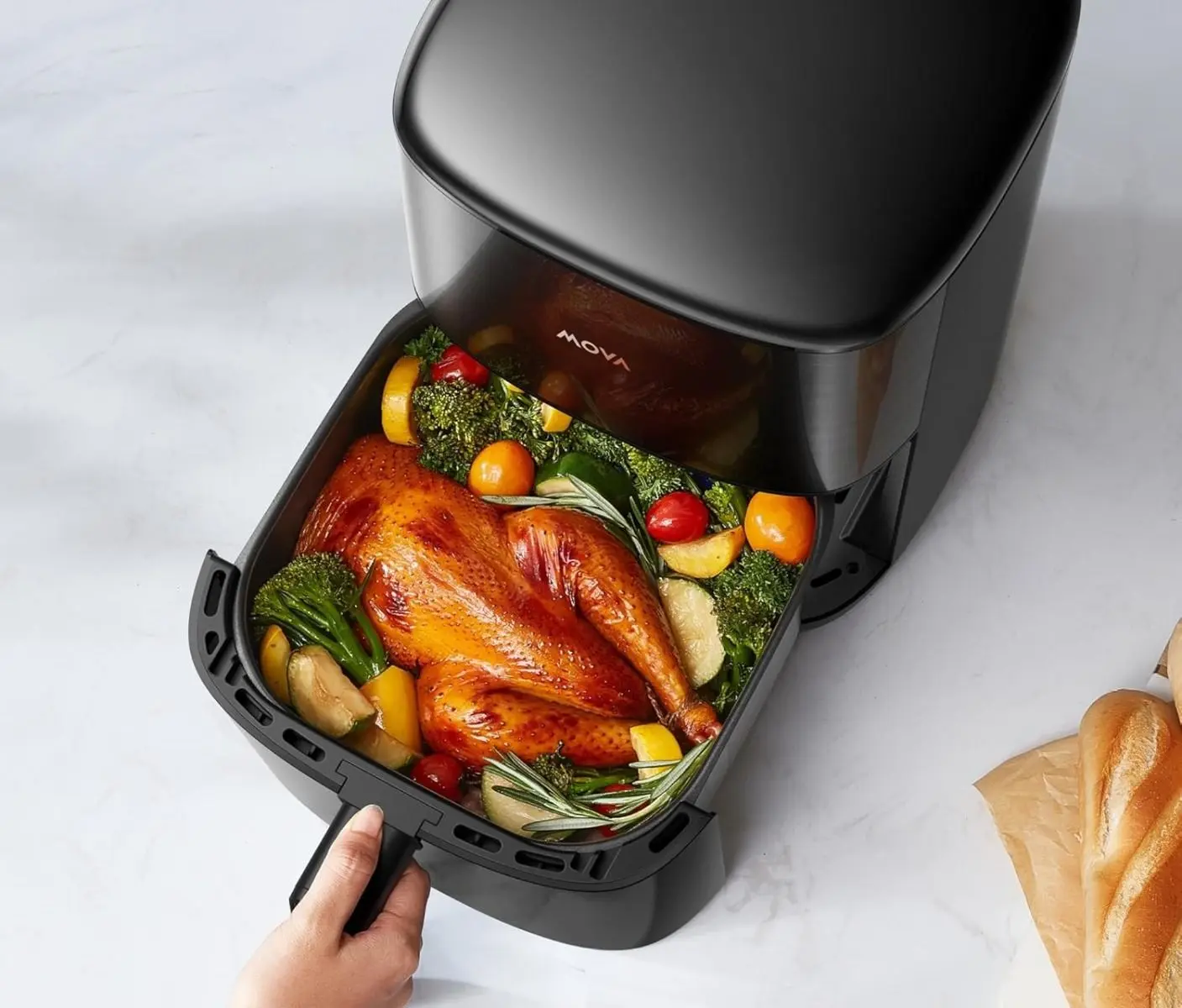 Friteuza cu aer cald Mova AeroChef FD10S Pro (Black) - 4