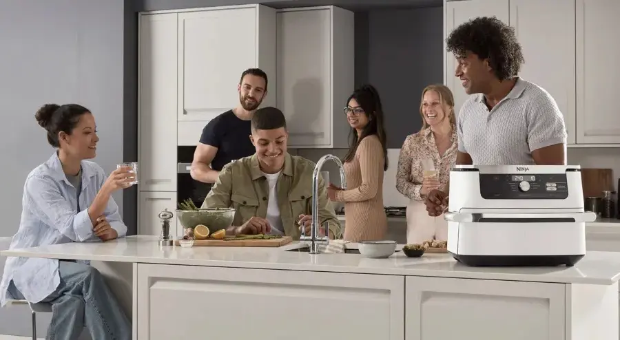 Friteuza cu aer cald Ninja AF500EUWH (White)