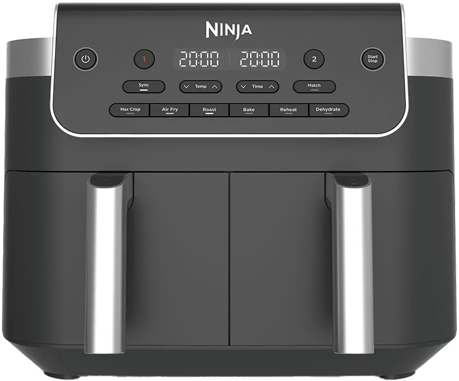 Аэрофритюрница Ninja DualZone DZ801EU (Black/Silver)