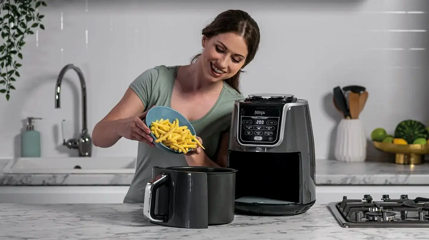 Friteuza cu aer cald Ninja MAX AF160EU (Grey)