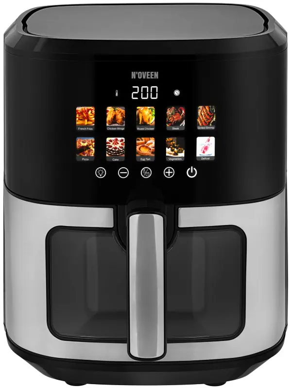 Аэрофритюрница Noveen AF770 X-Line (Inox/Black) - 2