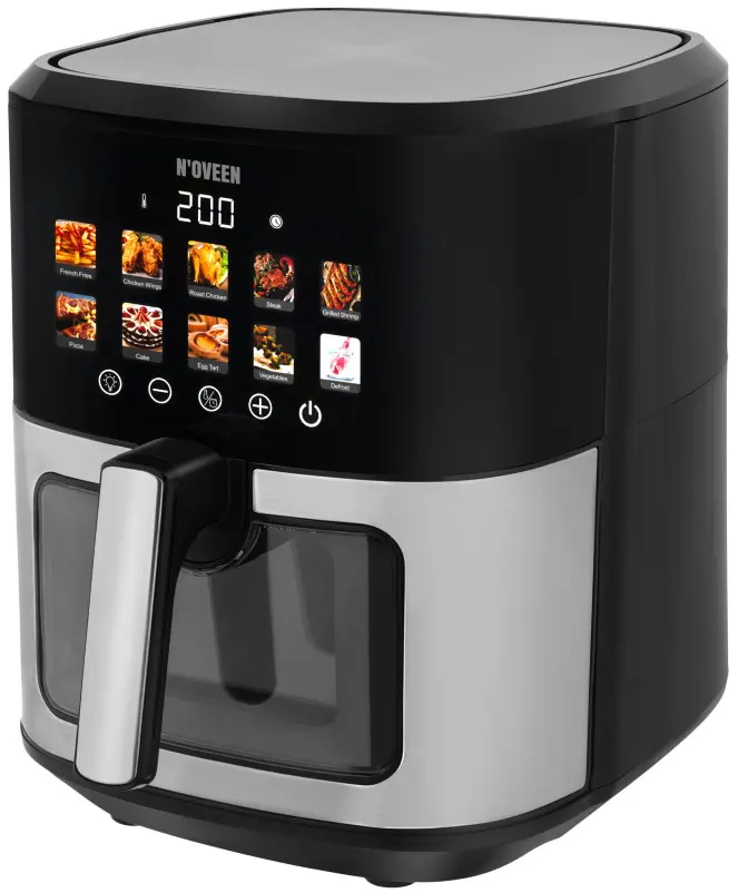 Аэрофритюрница Noveen AF770 X-Line (Inox/Black) - 3