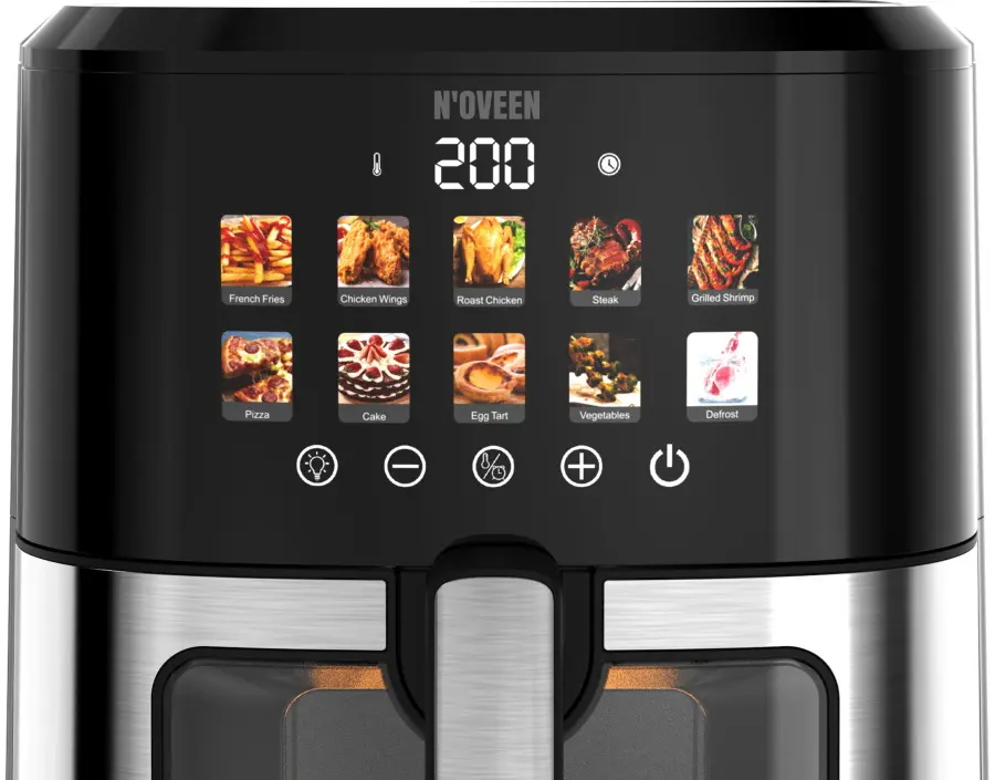 Аэрофритюрница Noveen AF770 X-Line (Inox/Black) - 4