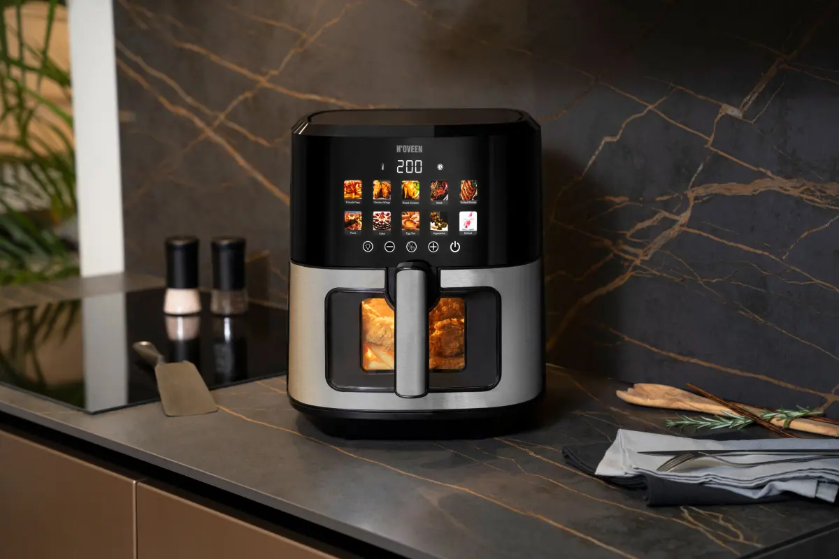 Аэрофритюрница Noveen AF770 X-Line (Inox/Black) - 6