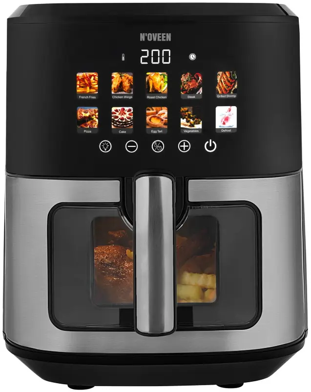 Аэрофритюрница Noveen AF770 X-Line (Inox/Black)