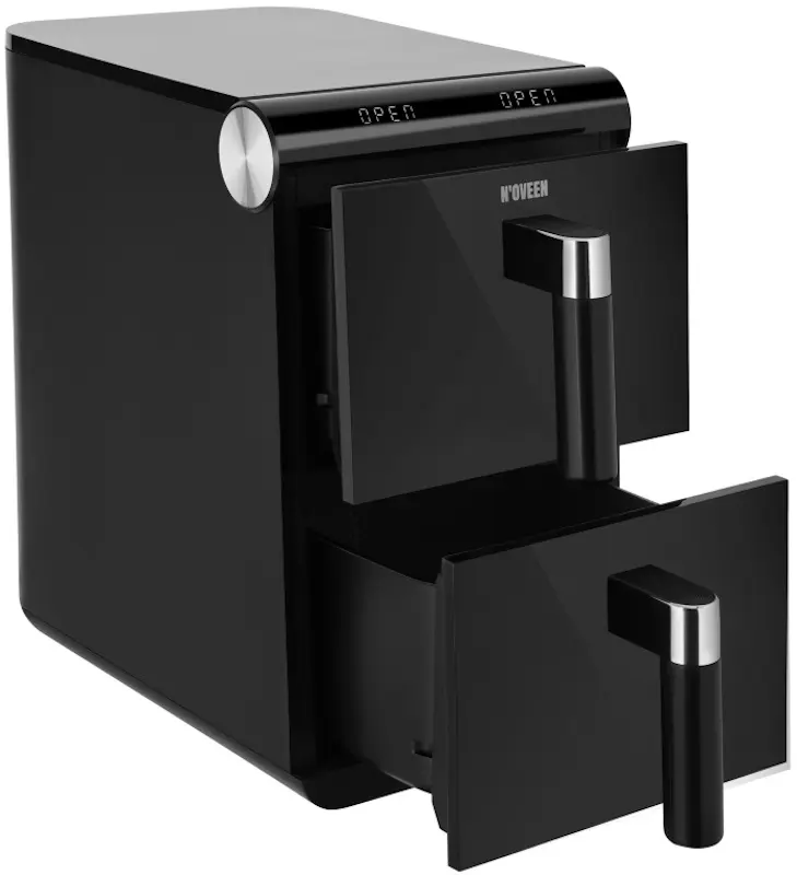Friteuza cu aer cald Noveen DoubleCrisp AF5050 X-Line (Black)