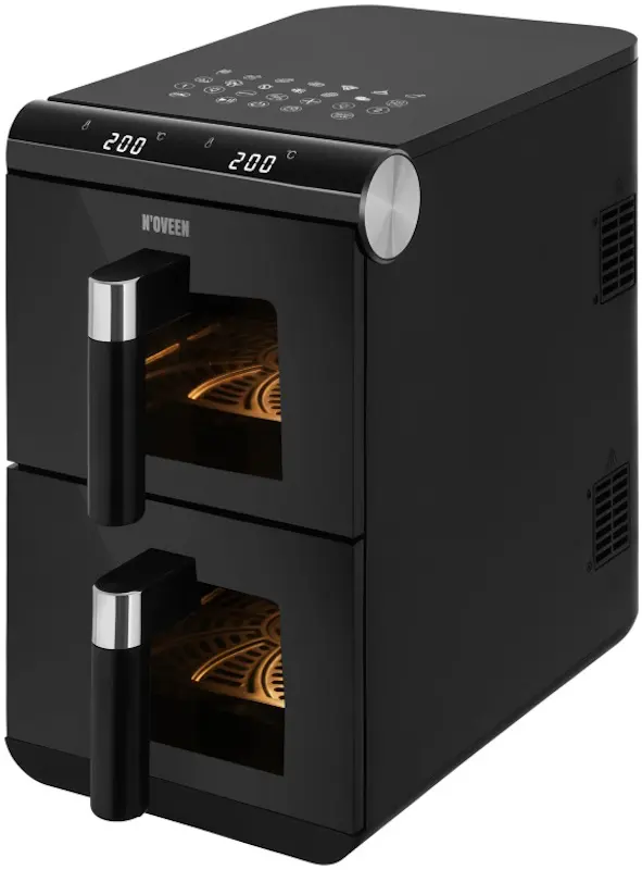 Friteuza cu aer cald Noveen DoubleCrisp AF5050 X-Line (Black)