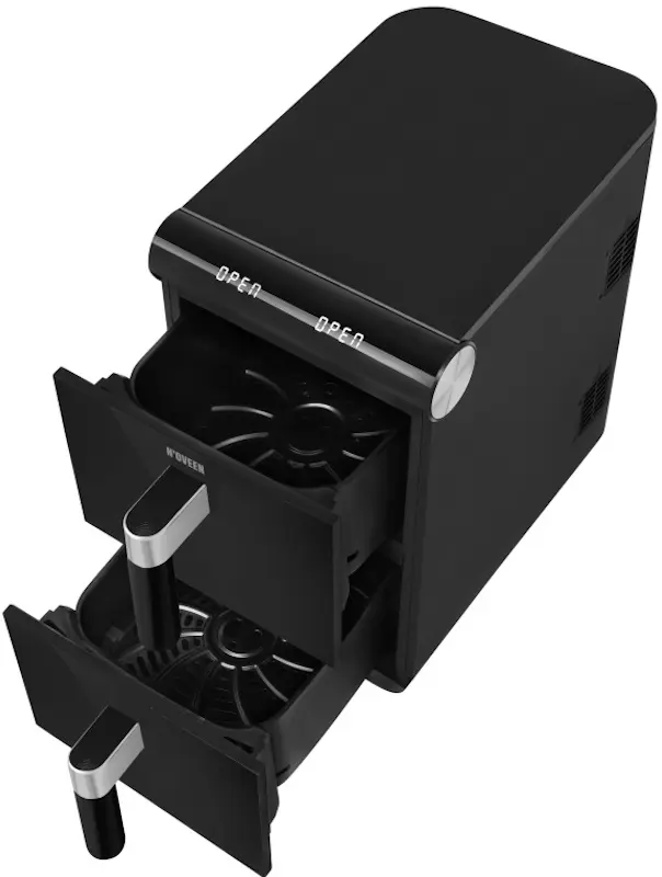 Friteuza cu aer cald Noveen DoubleCrisp AF5050 X-Line (Black)