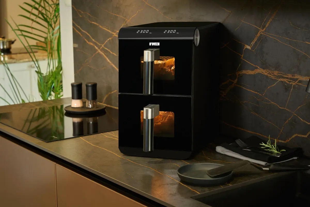 Friteuza cu aer cald Noveen DoubleCrisp AF5050 X-Line (Black)