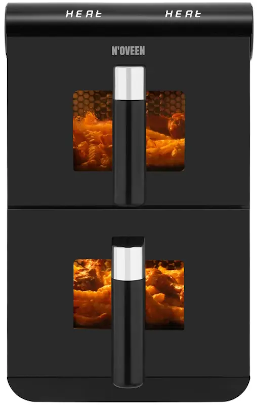 Friteuza cu aer cald Noveen DoubleCrisp AF5050 X-Line (Black)