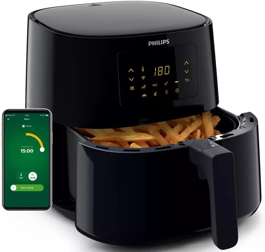 Friteuza cu aer cald Philips Essential XL HD9280/70 (Black)